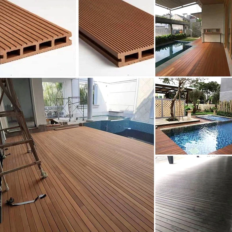 Hot Sales 3D Wood Grain Better Cladding Deck Than Regular Deck WPC Wood Plastic Composite Decking