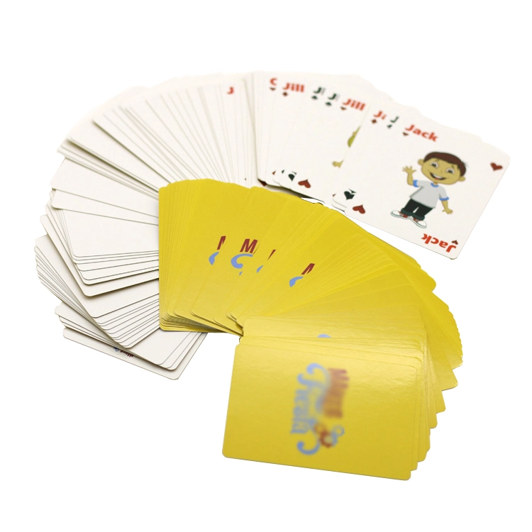 OEM Printing Poker Cards Decks for Children Entertainment Customize Playing Cards