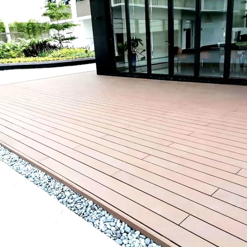 Hot Sales 3D Wood Grain Better Cladding Deck Than Regular Deck WPC Wood Plastic Composite Decking