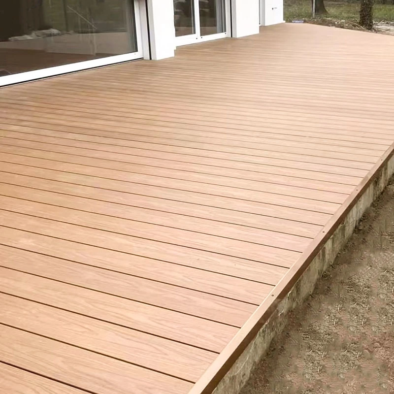 Hot Sales 3D Wood Grain Better Cladding Deck Than Regular Deck WPC Wood Plastic Composite Decking